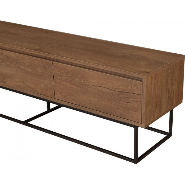 TV-taso phkinpuu 180 cm - Milo + Huonekalujen jalat