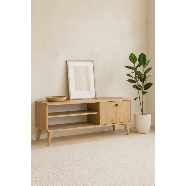 TV-taso Retro tamminen - 120 cm TV-taso Retro tamminen - 120 cm