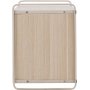 Paris-seinkaappi 48 x 122 cm - Beige/Whitewash