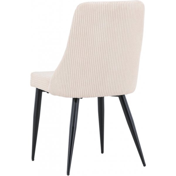 Leone ruokatuoli - beige vakosametti Leone ruokatuoli - beige vakosametti