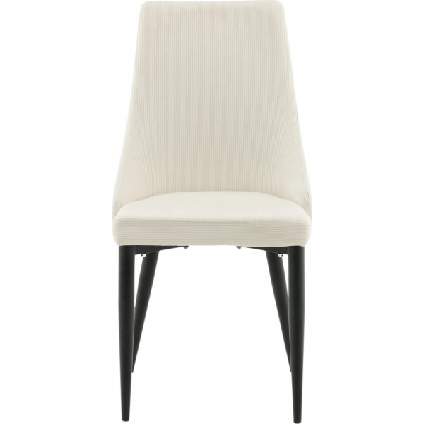 Laila ruokatuoli - beige vakosametti