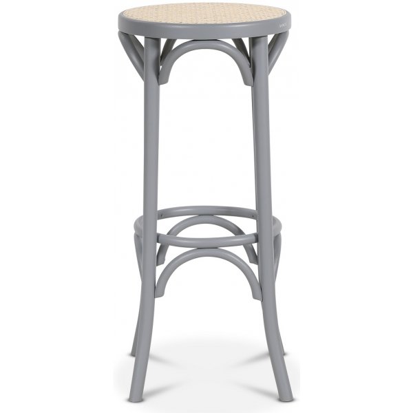 Taivepuinen Baarijakkara No 73 Klassikko - Harmaa / Rottinki Taivepuinen Baarijakkara No 73 Klassikko - Harmaa / Rottinki