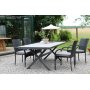 Stokke ruokapyt 200 cm - harmaa/musta