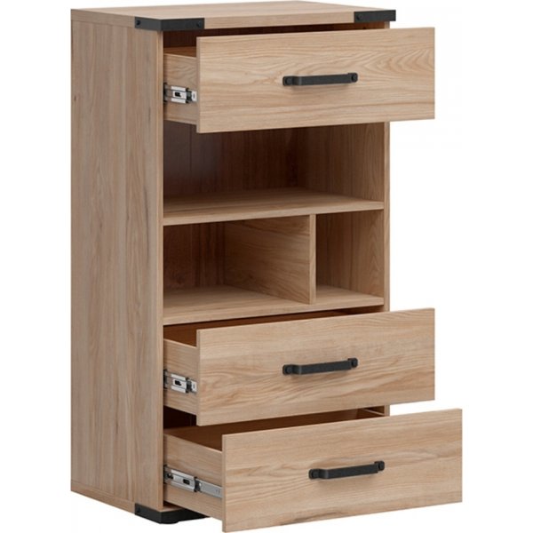 Lara lipasto 60 cm - Tuhka