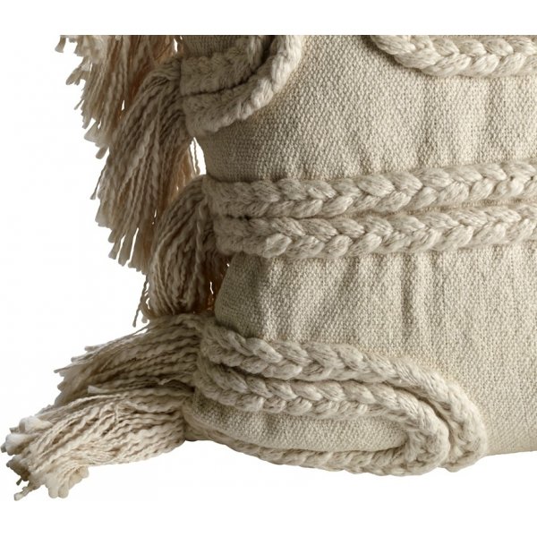 Mandy tyynynpäällinen 45 x 45 cm - luonnonvalkoinen Mandy tyynynpäällinen 45 x 45 cm - luonnonvalkoinen