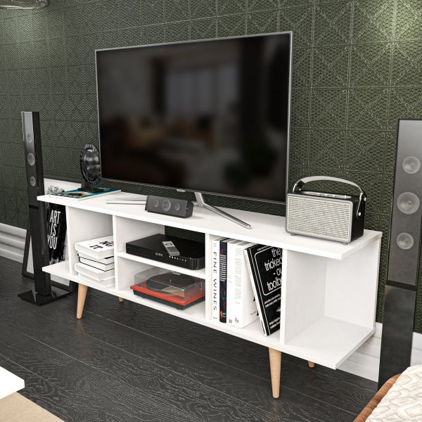 Akya mediapenkki - valkoinen Akya mediapenkki - valkoinen