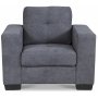 Perjantain nojatuoli - Grey Chenille