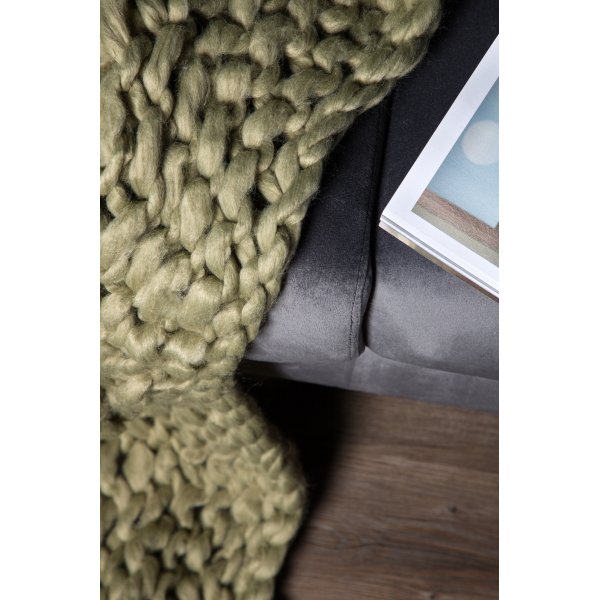 Hägg ruudullinen 130x170 cm - Tummanvihreä Hägg ruudullinen 130x170 cm - Tummanvihreä