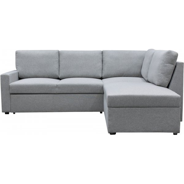 Dream vuodesohva silytyksell (kulmasohva) vasen - Tummanharmaa