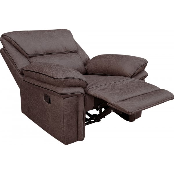 Riverdale mekanisminojatuoli - Ruskea (Mikrokuitu) + Huonekalujen puhdistus Riverdale mekanisminojatuoli - Ruskea (Mikrokuitu) + Huonekalujen puhdistus