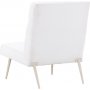 Bloom nojatuoli - White teddy/Whitewash