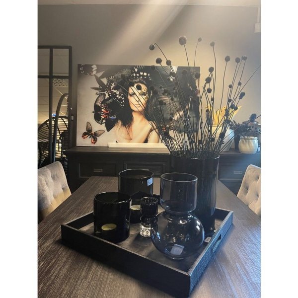 Lasimaalaus - Black Magic - 132x90 cm