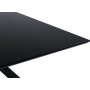 Piazza ruokapyt 180 x 90 cm - Musta