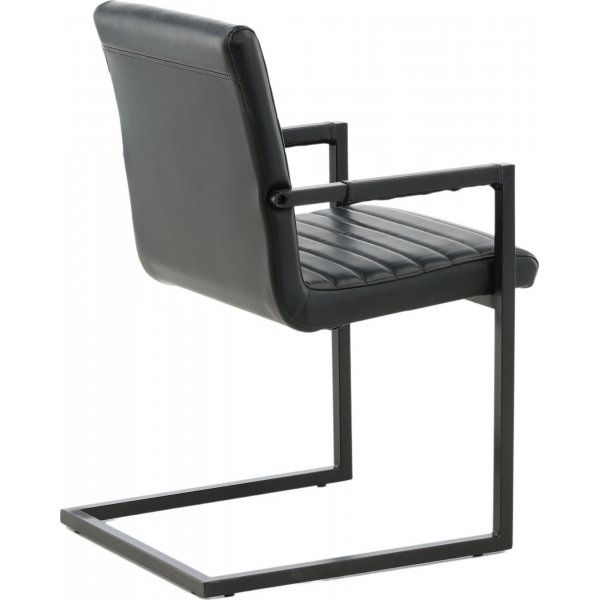 Fortina tuoli ksinojilla - Musta PU