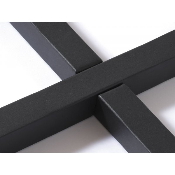 Lapis ruokapöytä Ø120 cm - Tammi/musta Lapis ruokapöytä Ø120 cm - Tammi/musta