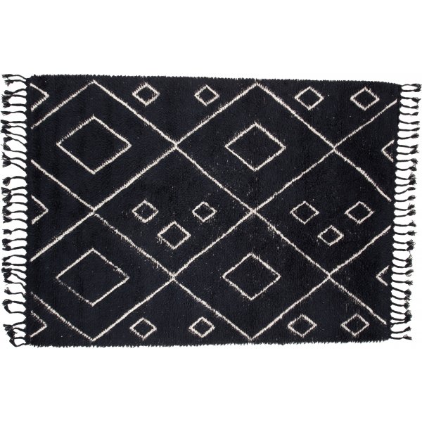 David-villamatto - Musta/valkoinen David-villamatto - Musta/valkoinen