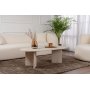 Sable sohvapyt 119 x 60 cm - Travertiini