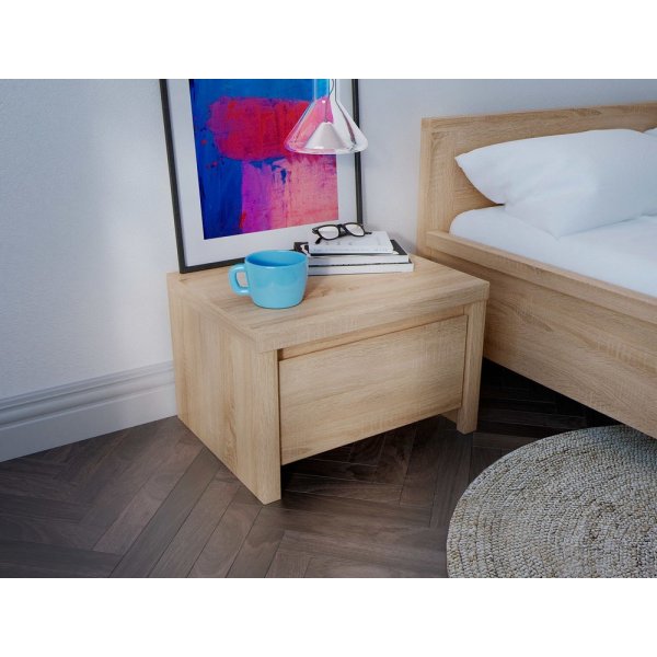 Filippa-yöpöytä - Vaalea tammi Filippa-yöpöytä - Vaalea tammi