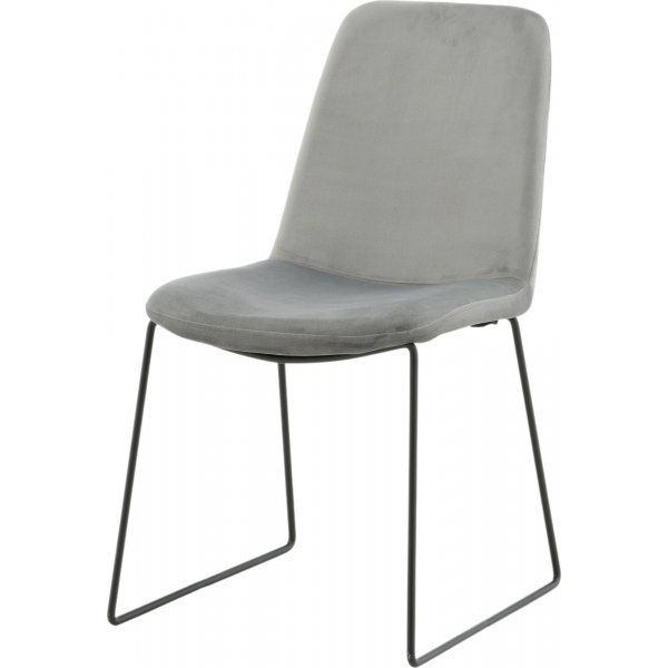 Minnie ruokatuoli - Harmaa sametti Minnie ruokatuoli - Harmaa sametti