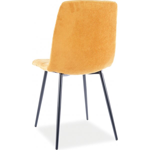 Mila ruokapöydän tuoli - Oranssi vakosametti Mila ruokapöydän tuoli - Oranssi vakosametti