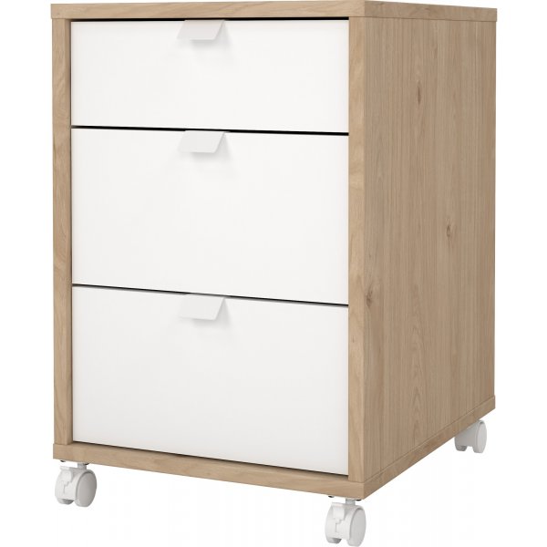 Kylttilaatikon tulisija - Valkoinen/hikkori Kylttilaatikon tulisija - Valkoinen/hikkori