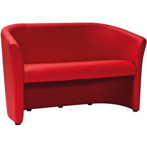 Lilyanna 2-istuttava sohva - punainen