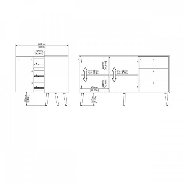 Bodo-senkki, 2 ovea + 3 laatikkoa