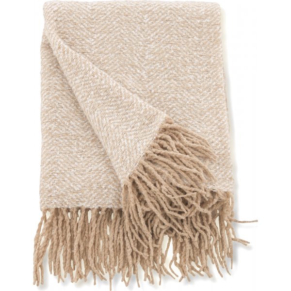 Kannerva ruudullinen 130x170 cm - Beige/valkoinen Kannerva ruudullinen 130x170 cm - Beige/valkoinen