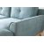 Klassinen divaani sohva - Vaaleansininen + Huonekalujen hoitosarja tekstiileille