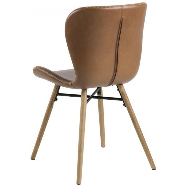 Batilda ruokatuoli - ruskea vintage PU Batilda ruokatuoli - ruskea vintage PU