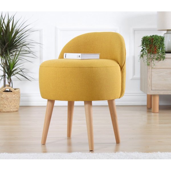Corvile-pouf - keltainen Corvile-pouf - keltainen