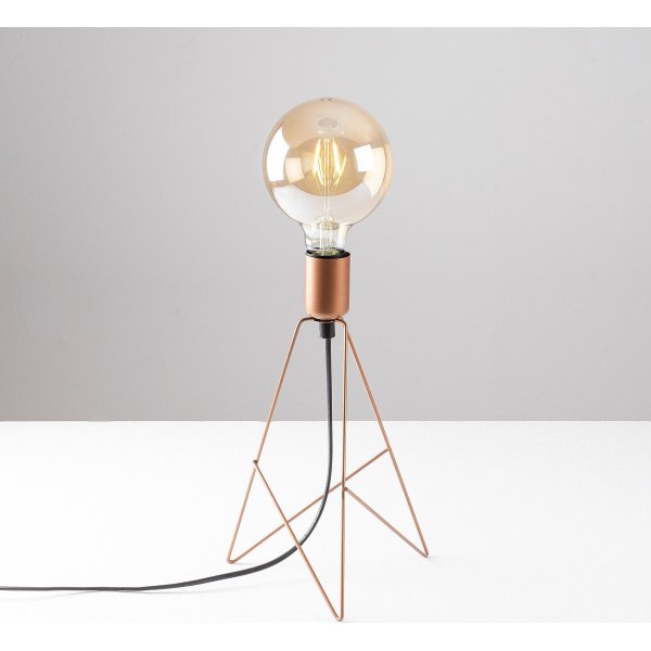 Pyramid-pöytävalaisin - kupari Pyramid-pöytävalaisin - kupari