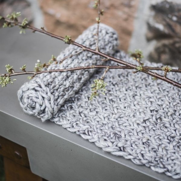 Truls-istuintyyny 35 x 120 cm - Vaaleanharmaa Melange Truls-istuintyyny 35 x 120 cm - Vaaleanharmaa Melange