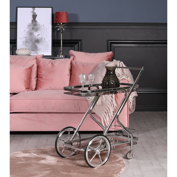 Winchester - Tarjoiluvaunu (kromi) Winchester - Tarjoiluvaunu (kromi)