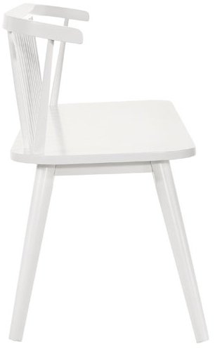 Valkoinen rottingilla koristeltu sohva - Dalsland