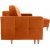 Noret vuodesohva divaani sohva - oranssinpunainen