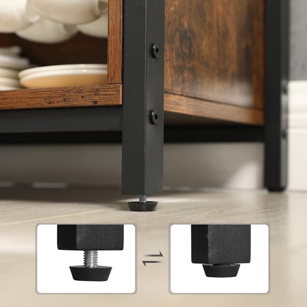 Vilgot-kaappi - Ruskea/musta Vilgot-kaappi - Ruskea/musta