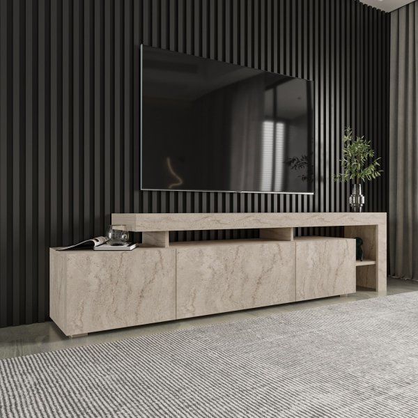 Beliz TV-taso travertiinia - 192 cm