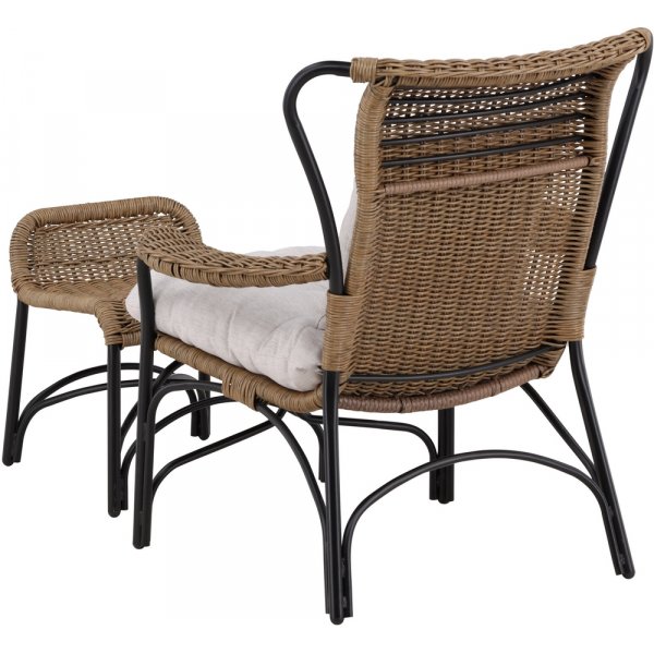 Loreto nojatuoli - musta Loreto nojatuoli - musta