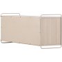 Paris-seinkaappi 48 x 122 cm - Beige/Whitewash