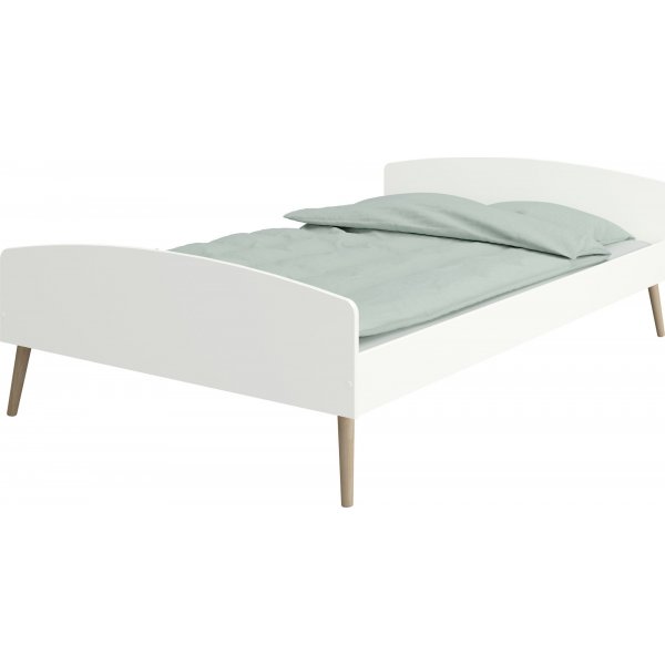 Softline-sänky 140 x 200 cm - Valkoinen Softline-sänky 140 x 200 cm - Valkoinen