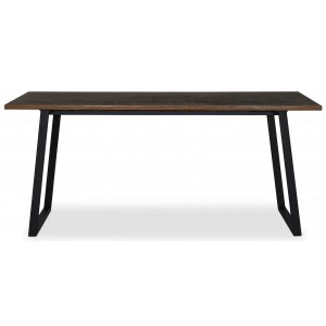 Edge ruokapöytä 140x90 - Ruskeavärinen kalanruoto Edge ruokapöytä 140x90 - Ruskeavärinen kalanruoto
