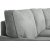 Howard Watford Deluxe 4-istuttava kaareva sohva - Harmaa