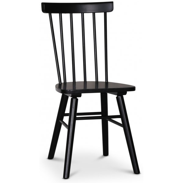 Sintorp ruokailuryhmä, pyöreä ruokapöytä Ø115 cm sis. 4 Orust mustaa uloketuolia - Ruskea marmori (laminaatti) + Huonekalujen jalat Sintorp ruokailuryhmä, pyöreä ruokapöytä Ø115 cm sis. 4 Orust mustaa uloketuolia - Ruskea marmori (laminaatti) + Huonekalujen jalat