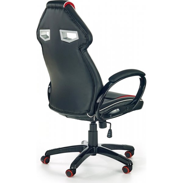 Työtuoli Thalia - musta ja punainen Työtuoli Thalia - musta ja punainen