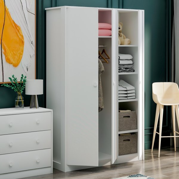 Life-vaatekaappi - valkoinen Life-vaatekaappi - valkoinen