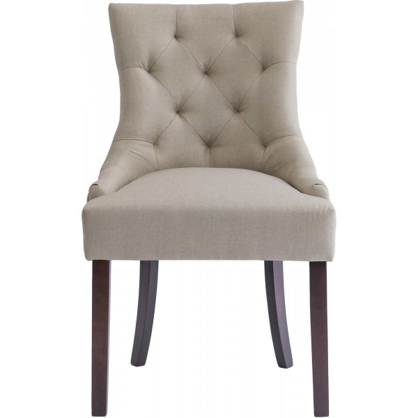 Tuva New Port -tuoli kahvalla - Beige pellava + Huonekalujen tahranpoistoaine Tuva New Port -tuoli kahvalla - Beige pellava + Huonekalujen tahranpoistoaine