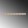 Demandu koukkunauha 100 cm - Beige/kulta