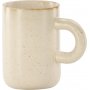 Aktiivinen kahvikuppi 7 cm - beige/musta