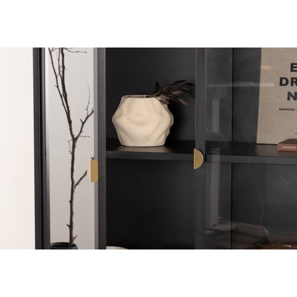 Alexanderin vitriinikaappi - musta